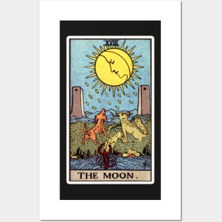 XVIII. The Moon Tarot Card Posters and Art
